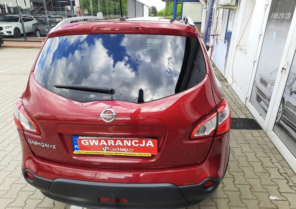 Nissan Qashqai+2 cena 37600 przebieg: 193700, rok produkcji 2013 z Starogard Gdański małe 379